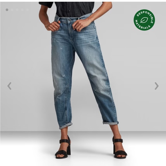 G-Star Denim - G-Star Arc 3D Boyfriend Jeans
Sun Faded Ice Fog Destroyed
W28 L32 (US W6  L32)